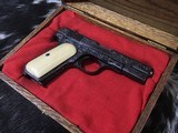 Colt 1903 Hammerless, Engraved W/Ivory Grips, .32 acp, Cased.Trades Welcome - 21 of 25