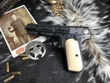 Colt 1903 Hammerless, Engraved W/Ivory Grips, .32 acp, Cased.Trades Welcome - 4 of 25