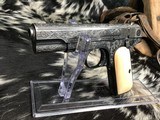 Colt 1903 Hammerless, Engraved W/Ivory Grips, .32 acp, Cased.Trades Welcome - 15 of 25