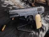 Colt 1903 Hammerless, Engraved W/Ivory Grips, .32 acp, Cased.Trades Welcome - 13 of 25