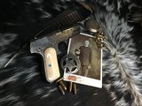 Colt 1903 Hammerless, Engraved W/Ivory Grips, .32 acp, Cased.Trades Welcome - 2 of 25