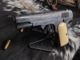 Colt 1903 Hammerless, Engraved W/Ivory Grips, .32 acp, Cased.Trades Welcome - 6 of 25