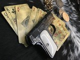 1908 Colt Vest Pocket 25, Engraved W/Ivory Grips, 25acp. - 7 of 15