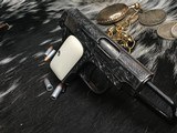 1908 Colt Vest Pocket 25, Engraved W/Ivory Grips, 25acp. - 11 of 15