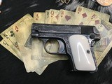 1908 Colt Vest Pocket 25, Engraved W/Ivory Grips, 25acp. - 13 of 15