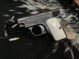 1908 Colt Vest Pocket 25, Engraved W/Ivory Grips, 25acp. - 6 of 15