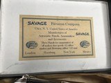 1914 Mfg. Savage .380 Pistol, Rare Nickel Finish Gun, Factory Letter, Boxed - 10 of 25