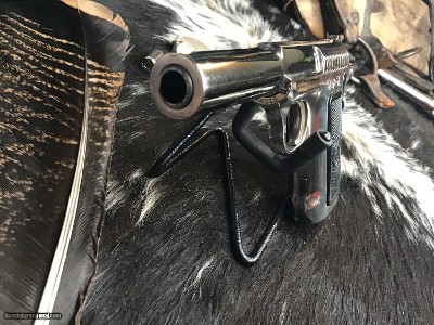 1914 Mfg. Savage .380 Pistol, Rare Nickel Finish Gun, Factory Letter, Boxed - Image 16 of 25