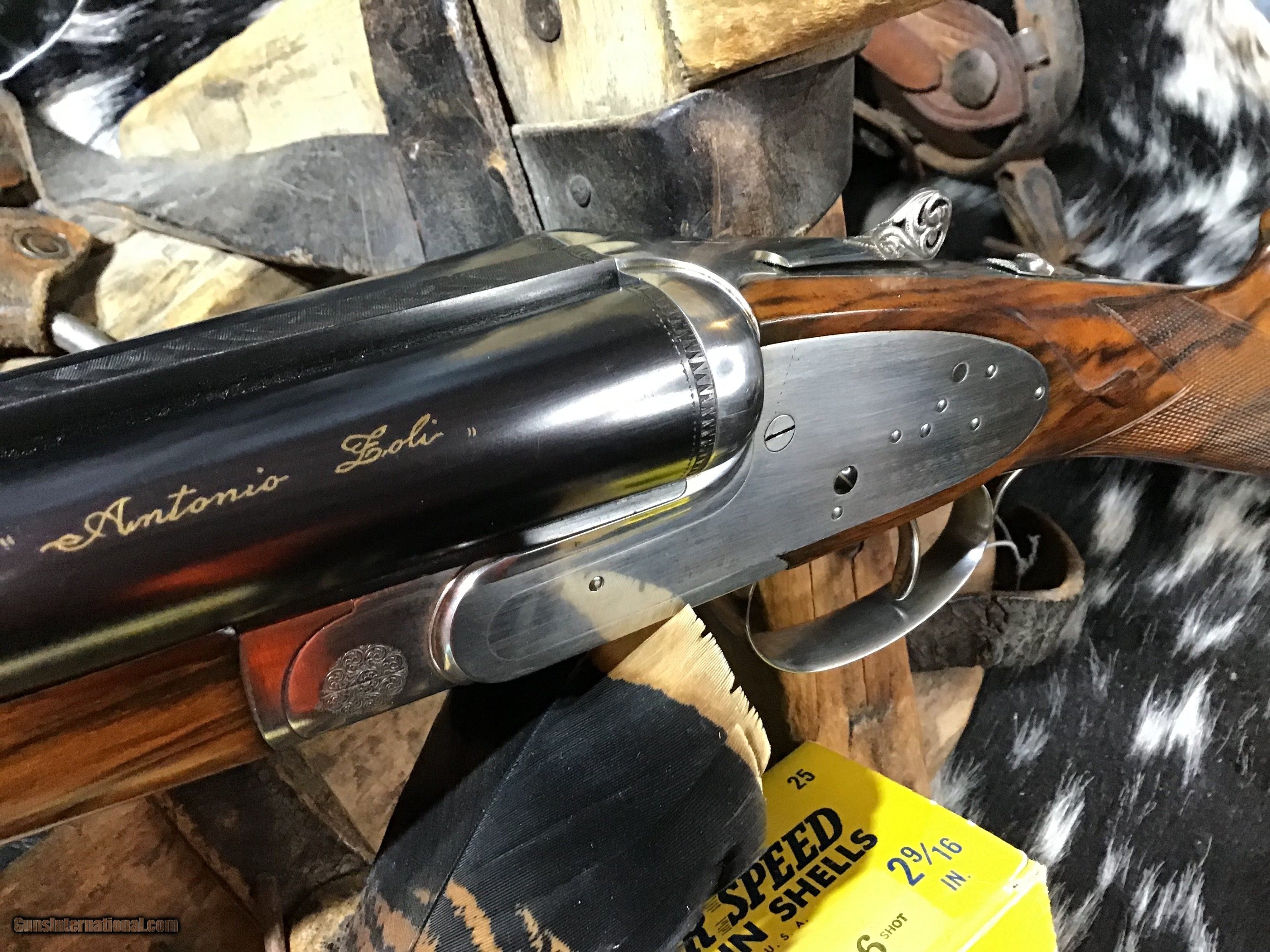 1973 Antonio Zoli Volcano Record Sidelock, Gorgeous Custom Order