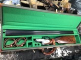 1968 AYA 53 Deluxe Sidelock Ejector Game Gun, 12 Ga. W/Case, Rose & Scroll Hand Engraved - 25 of 25