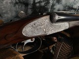 1968 AYA 53 Deluxe Sidelock Ejector Game Gun, 12 Ga. W/Case, Rose & Scroll Hand Engraved - 4 of 25