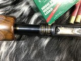 1937 Winchester Model 42 Solid Rib Skeet Pump .410 Shotgun, Signed, Angelo Bee Engraved W/Gold Game Scenes, Stunning! Trades Welcome! - 17 of 22
