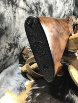 1937 Winchester Model 42 Solid Rib Skeet Pump .410 Shotgun, Signed, Angelo Bee Engraved W/Gold Game Scenes, Stunning! Trades Welcome! - 20 of 22