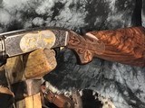 1937 Winchester Model 42 Solid Rib Skeet Pump .410 Shotgun, Signed, Angelo Bee Engraved W/Gold Game Scenes, Stunning! Trades Welcome! - 15 of 22