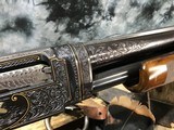 1948 Winchester Model 42, .410 Gauge Pump Skeet Shotgun, Angelo Bee Master Engraved W/Gold Inlay Game Scenes, Trades Welcome! - 13 of 24