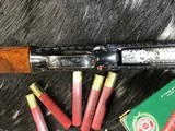 1948 Winchester Model 42, .410 Gauge Pump Skeet Shotgun, Angelo Bee Master Engraved W/Gold Inlay Game Scenes, Trades Welcome! - 18 of 24
