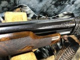 1948 Winchester Model 42, .410 Gauge Pump Skeet Shotgun, Angelo Bee Master Engraved W/Gold Inlay Game Scenes, Trades Welcome! - 22 of 24