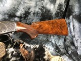 1948 Winchester Model 42, .410 Gauge Pump Skeet Shotgun, Angelo Bee Master Engraved W/Gold Inlay Game Scenes, Trades Welcome! - 9 of 24