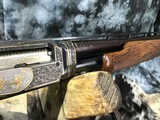 1948 Winchester Model 42, .410 Gauge Pump Skeet Shotgun, Angelo Bee Master Engraved W/Gold Inlay Game Scenes, Trades Welcome! - 23 of 24