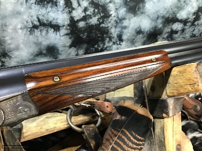 1947 Mfg. AYA Merkel Scalloped Action Boxlock O/U 12 Ga Trap Shotgun - Image 5 of 24