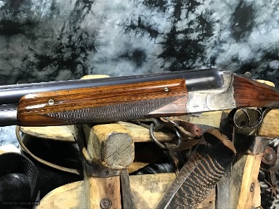 1947 Mfg. AYA Merkel Scalloped Action Boxlock O/U 12 Ga Trap Shotgun - Image 14 of 24