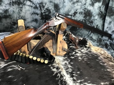 1947 Mfg. AYA Merkel Scalloped Action Boxlock O/U 12 Ga Trap Shotgun - Image 20 of 24