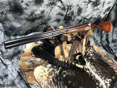 1947 Mfg. AYA Merkel Scalloped Action Boxlock O/U 12 Ga Trap Shotgun - Image 15 of 24