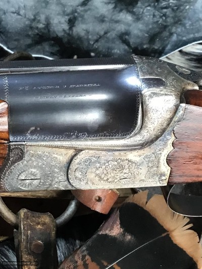 1947 Mfg. AYA Merkel Scalloped Action Boxlock O/U 12 Ga Trap Shotgun - Image 10 of 24