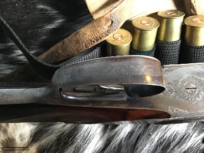 1947 Mfg. AYA Merkel Scalloped Action Boxlock O/U 12 Ga Trap Shotgun - Image 19 of 24