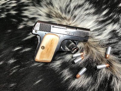 1920 Mfg. Colt 1908 Vest Pocket .25 Automatic, Ivory Grips