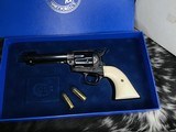 1997 Colt Custom Shop SAA, 4.75 inch, .45 Colt, Factory Elephant Ivory, Gorgeous Unfired SAA - 8 of 25