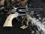 1997 Colt Custom Shop SAA, 4.75 inch, .45 Colt, Factory Elephant Ivory, Gorgeous Unfired SAA - 14 of 25