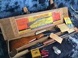 1935 Mfg. Winchester model 42 Hammerless Repeating Shotgun, .410 Bore, W/ Box, Papers & Tools - 1 of 25