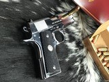 1988 Mfg. Colt Officers .45 ACP, Bright Stainless,Ivory Grips Boxed, Gorgeous, 3.5 inch - 14 of 24