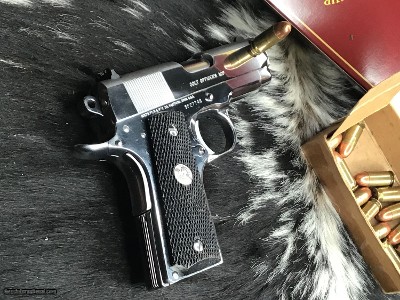 1988 Mfg. Colt Officers .45 ACP, Bright Stainless,Ivory Grips Boxed, Gorgeous, 3.5 inch - Image 15 of 24