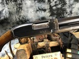 1942 WWII Winchester Model 12 Riot Shotgun , US & Flaming Bomb Marked, Cyl. Bore - 9 of 25