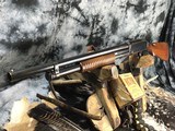 1942 WWII Winchester Model 12 Riot Shotgun , US & Flaming Bomb Marked, Cyl. Bore - 2 of 25