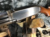 1942 WWII Winchester Model 12 Riot Shotgun , US & Flaming Bomb Marked, Cyl. Bore - 14 of 25