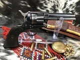 1907 Colt SAA, 4 3/4 inch ,32/20 Cartridge, New Orleans Shipped W/ Colt Letter, 24 Kt. Gold Inlay - 24 of 25