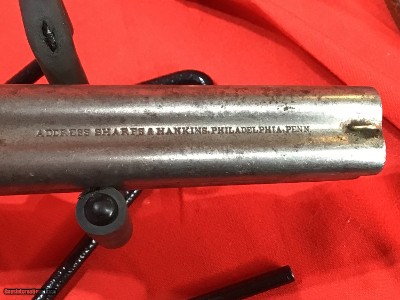 1862 Sharps Pepperbox, .32 cal, Rare 3.5 inch Barrels, Silver Plated, Antique - Image 13 of 15