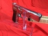 1947 Belgium FN High Power, Hard Chrome, Thumb Print Slide, Cased, Gorgeous - 5 of 25