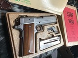 Coonan B Model .357 Semi Auto Pistol, Excellent Cond. in Box, 2 Mags W/ Manual - 4 of 22