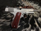 Ed Brown Custom Kobra, Stainless 1911, Bobbed Grip, Cased, As New Condition - 15 of 21