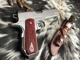 Ed Brown Custom Kobra, Stainless 1911, Bobbed Grip, Cased, As New Condition - 3 of 21