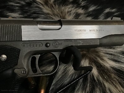 AMT Hardballer, 5 inch Stainless 1911, 45 acp, Mfg. Covina Ca. - Image 11 of 17