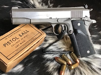 AMT Hardballer, 5 inch Stainless 1911, 45 acp, Mfg. Covina Ca. - Image 7 of 17