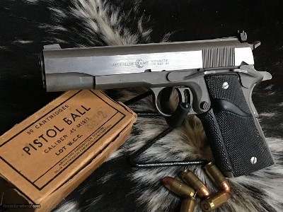 AMT Hardballer, 5 inch Stainless 1911, 45 acp, Mfg. Covina Ca. - Image 10 of 17