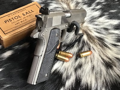 AMT Hardballer, 5 inch Stainless 1911, 45 acp, Mfg. Covina Ca. - Image 12 of 17