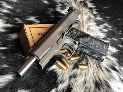 AMT Hardballer, 5 inch Stainless 1911, 45 acp, Mfg. Covina Ca. - Image 13 of 17