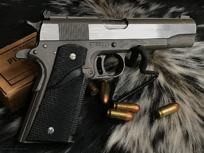 AMT Hardballer, 5 inch Stainless 1911, 45 acp, Mfg. Covina Ca. - Image 2 of 17